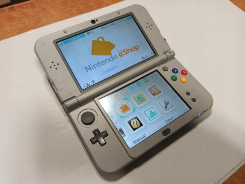 Nintendo Switch 3DSLL New Nintendo 3DS LL Metallic Blue Console System amiibo From